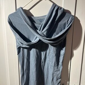 Brandy Melville Blue Long Sleeve Top